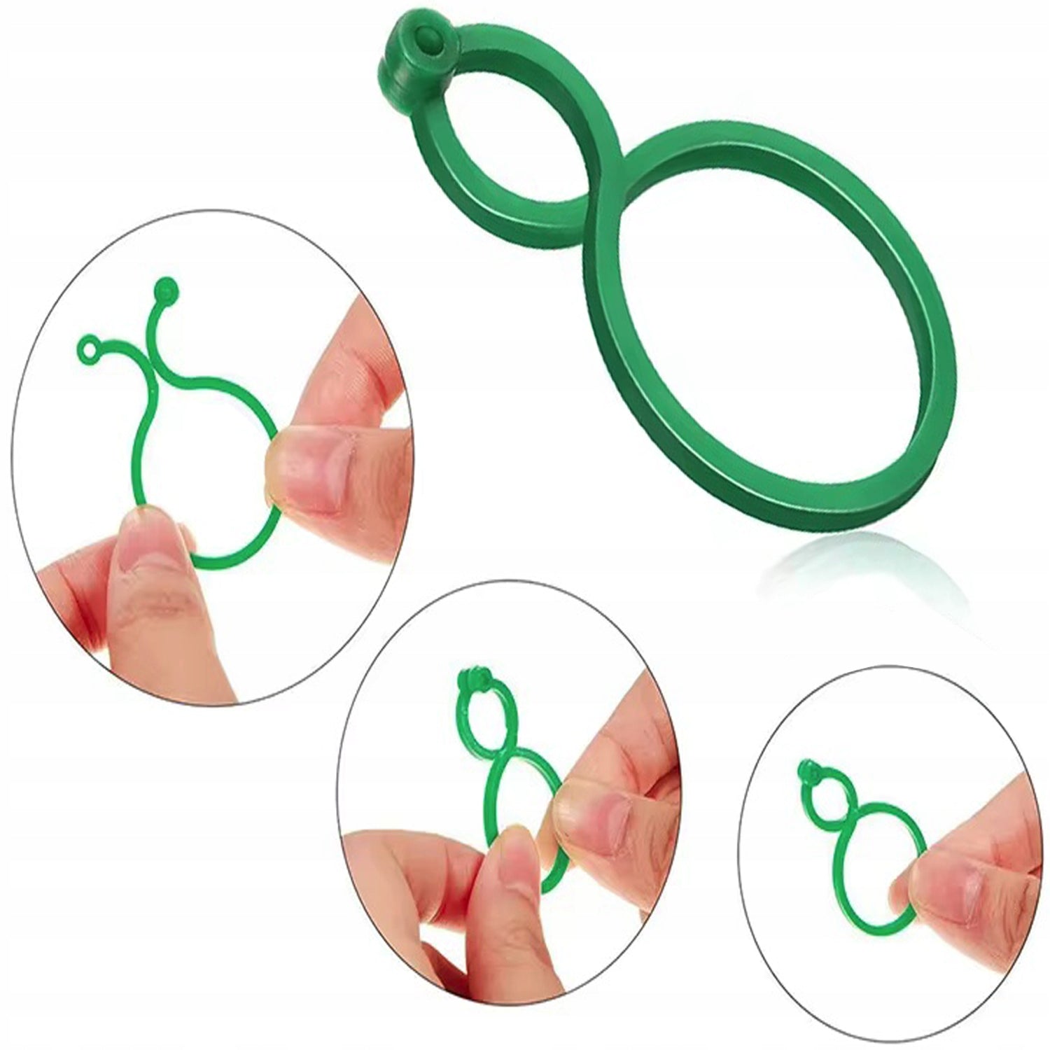 40x CLASPS FOR ATTACHING VEGETABLE FLOWER PLANTS IN THE GARDEN Manufacturer code SDH589