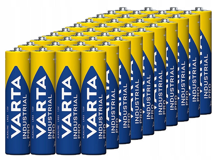 Varta AAA Industrial 4006 LR03 Elemente, 40 Stk 