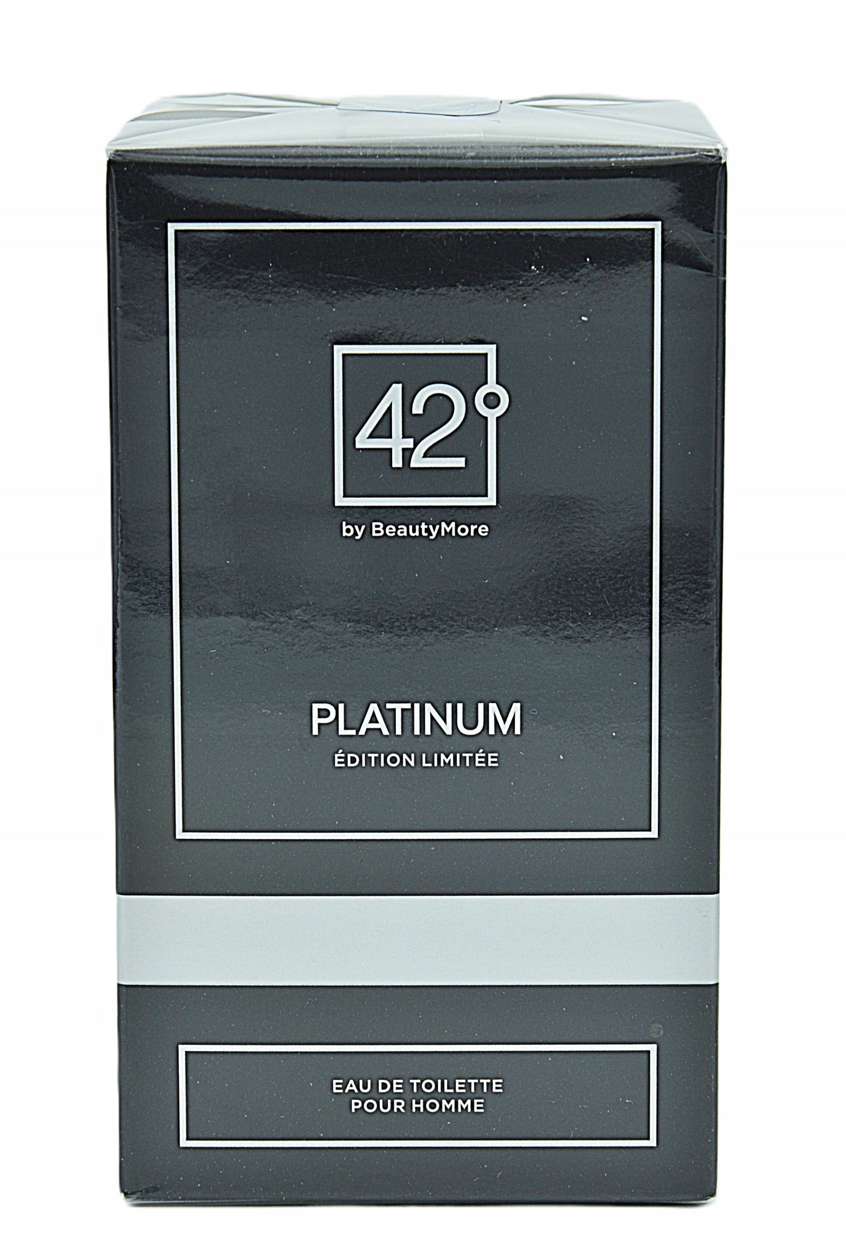 42° Platinum By Beauty More Pour Homme 100ml Eau De Toilette Unique Packaging status original