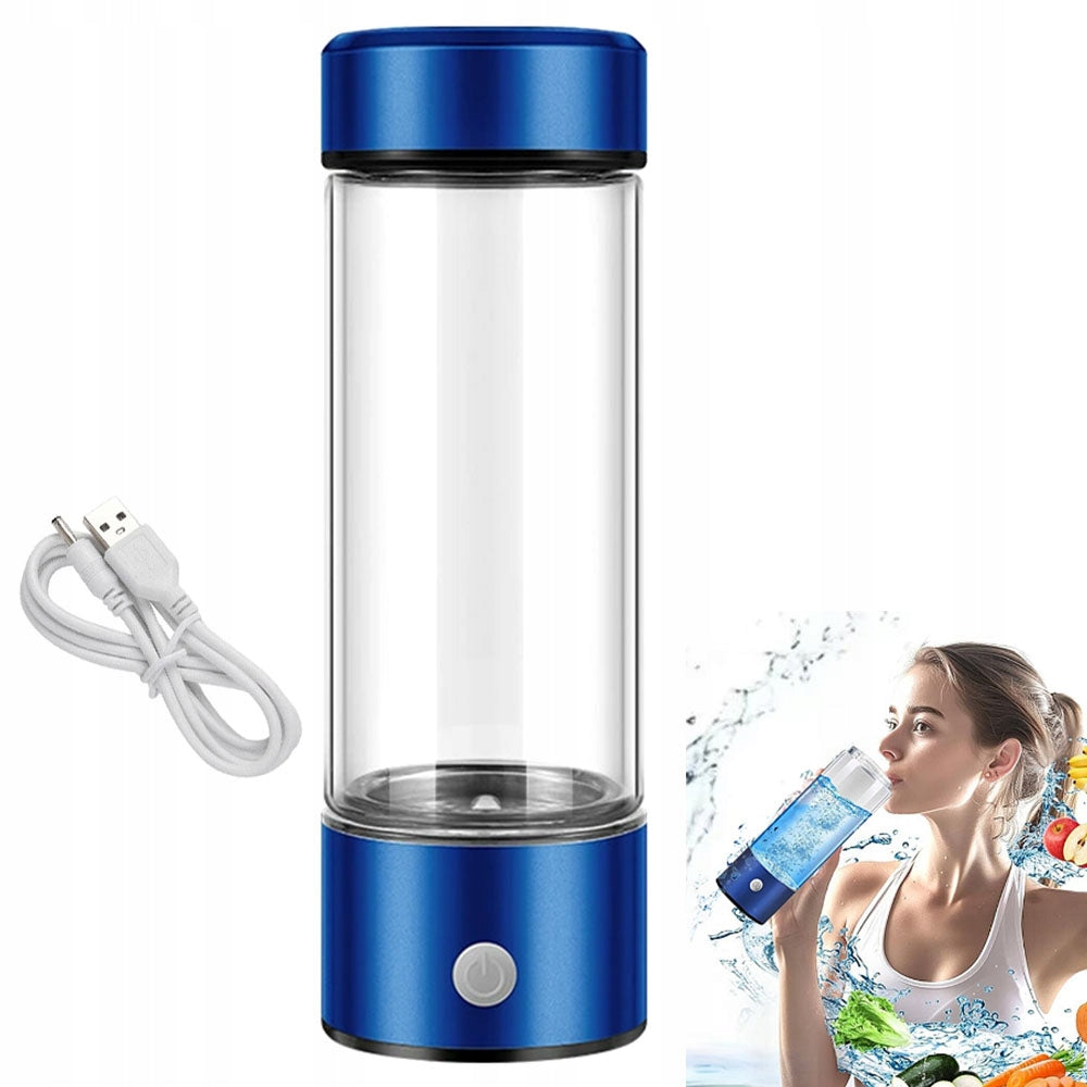 420ML HYDROGEN WATER BOTTLE SPE PEM LARGE INFUSION EASY DRINKING