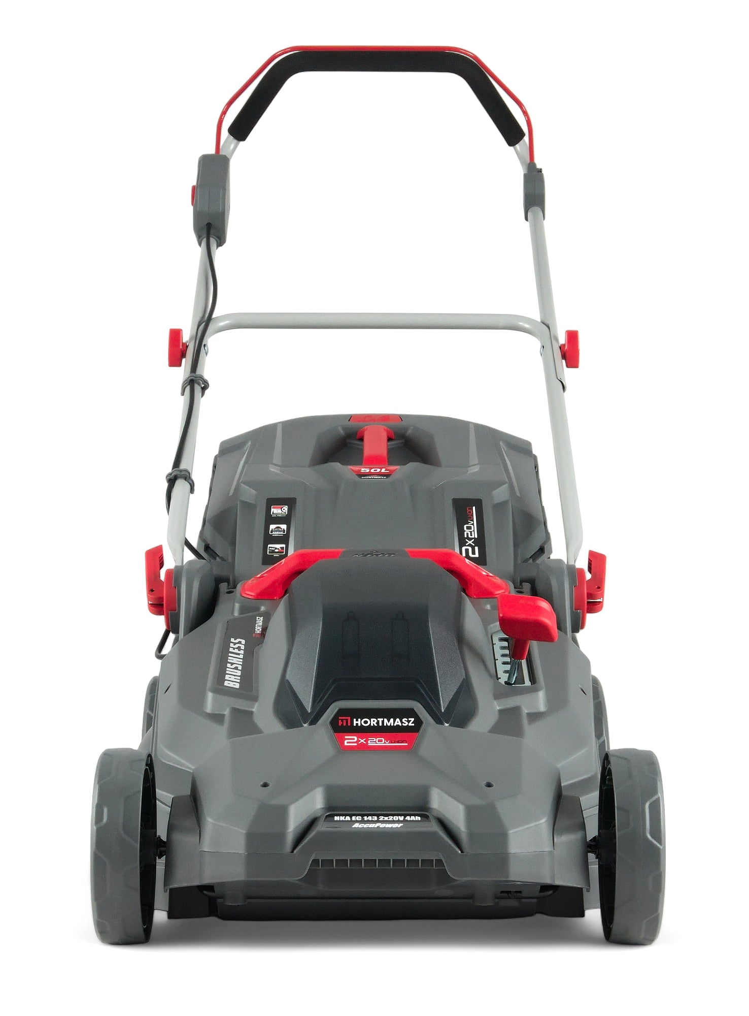 43 cm cordless mower with powerful 40V induction motor + charger Model HKA EC 143
