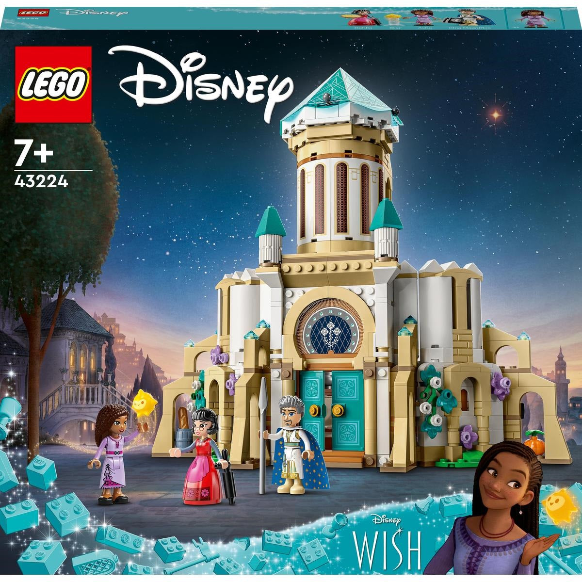 43224 LEGO Disney Castle of King Magnifico Product number 43224