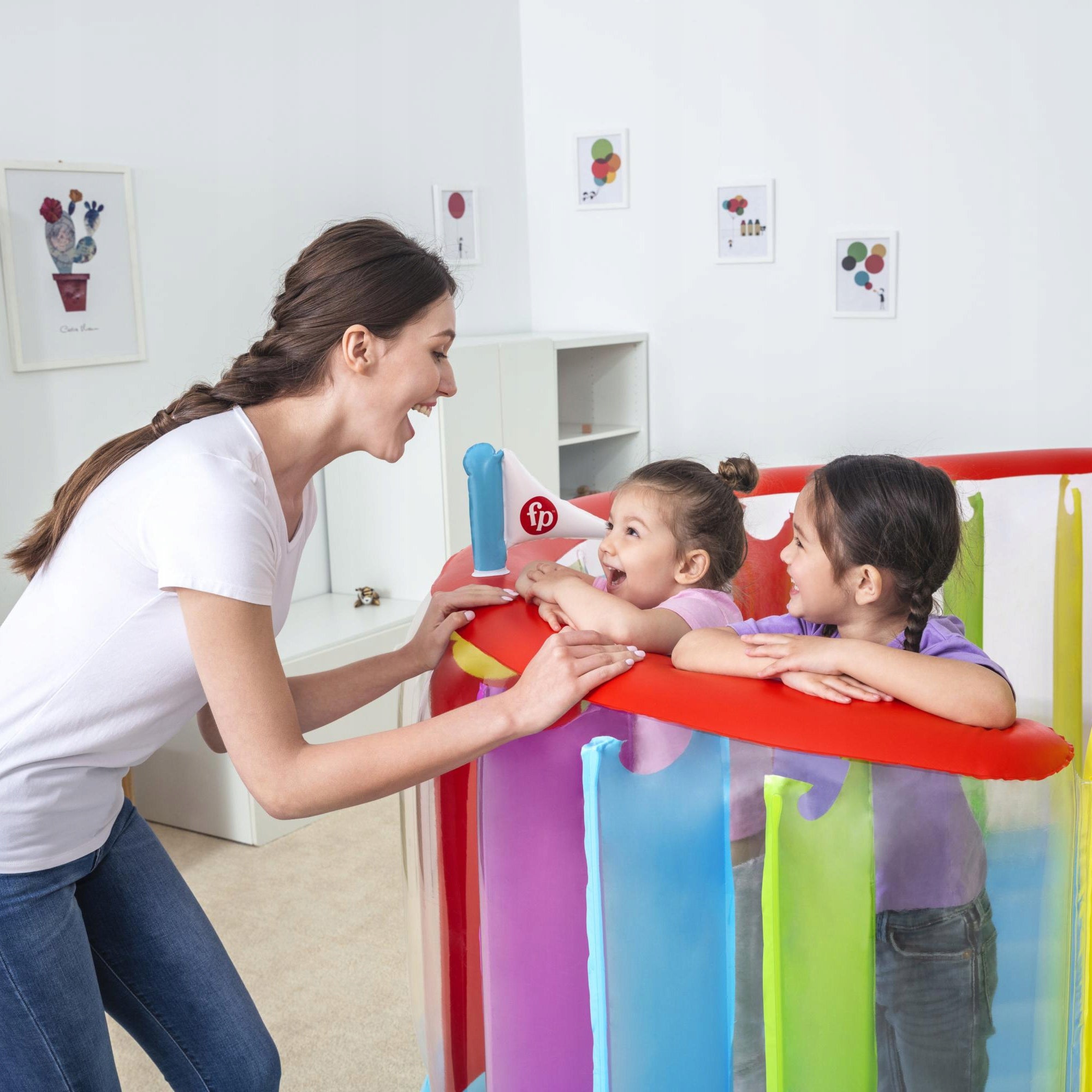 44686 Inflatable Jumping Castle Fisher-Price 226 x 175 x 138 cm Bestway Brand Bestway