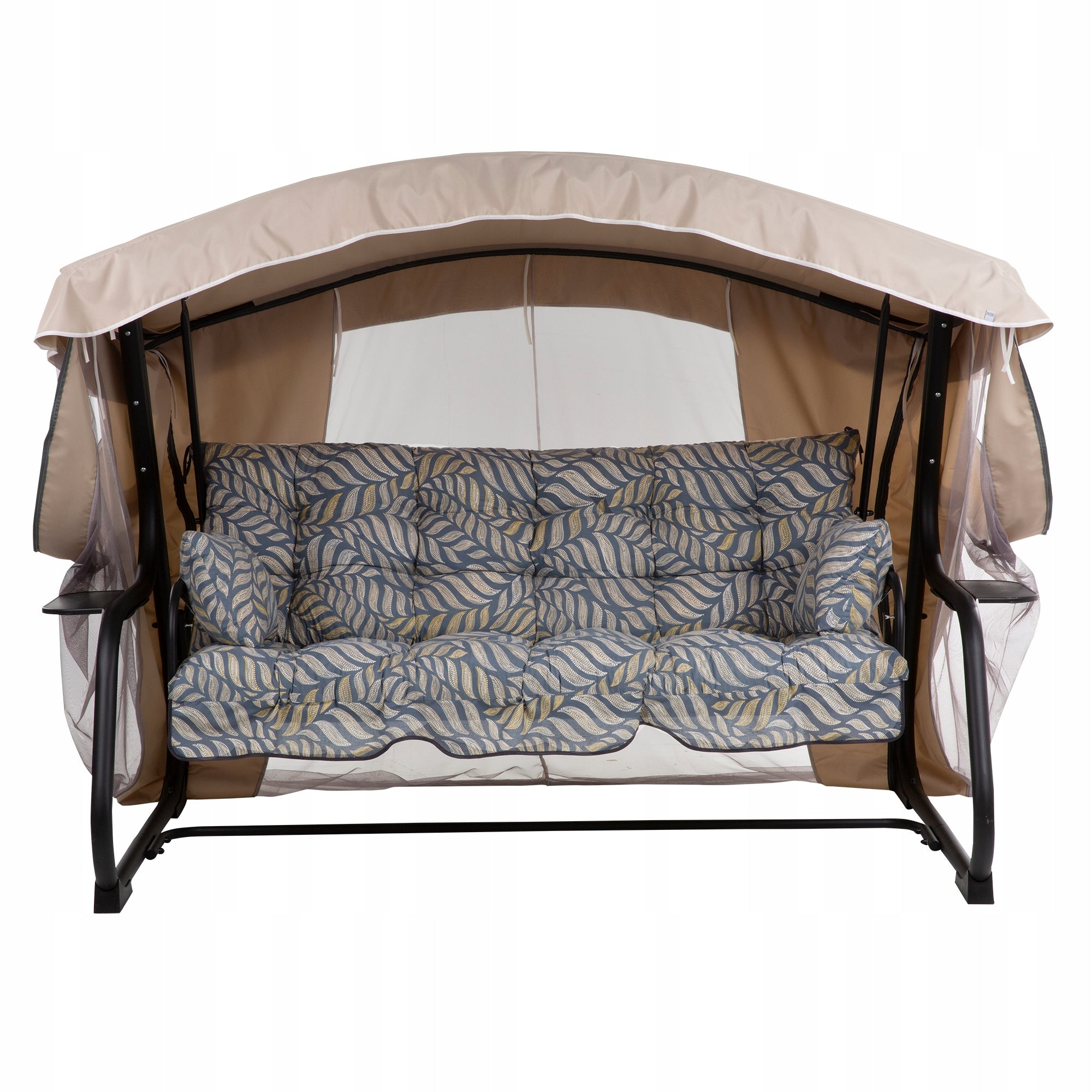 448633 Garden swing 4 person Patio Ravenna Lux with mosquito net