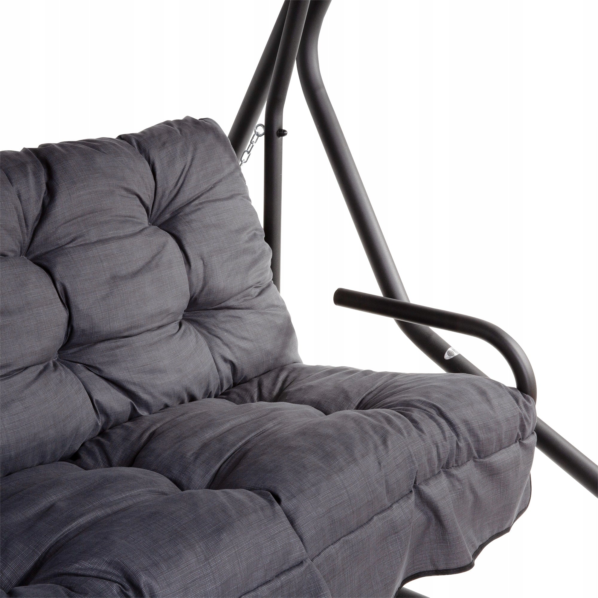 448839 Garden swing bench Milano Black Edition PATIO Packaging status original
