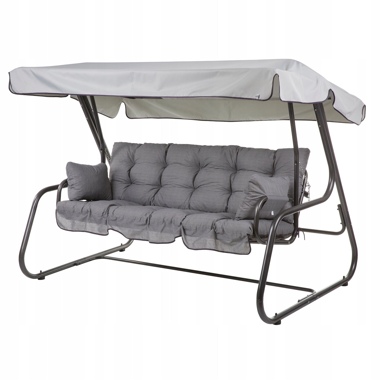 449659 Garden swing 4 seater bench Vita PATIO Material of manufacture metal fabric synthetic material