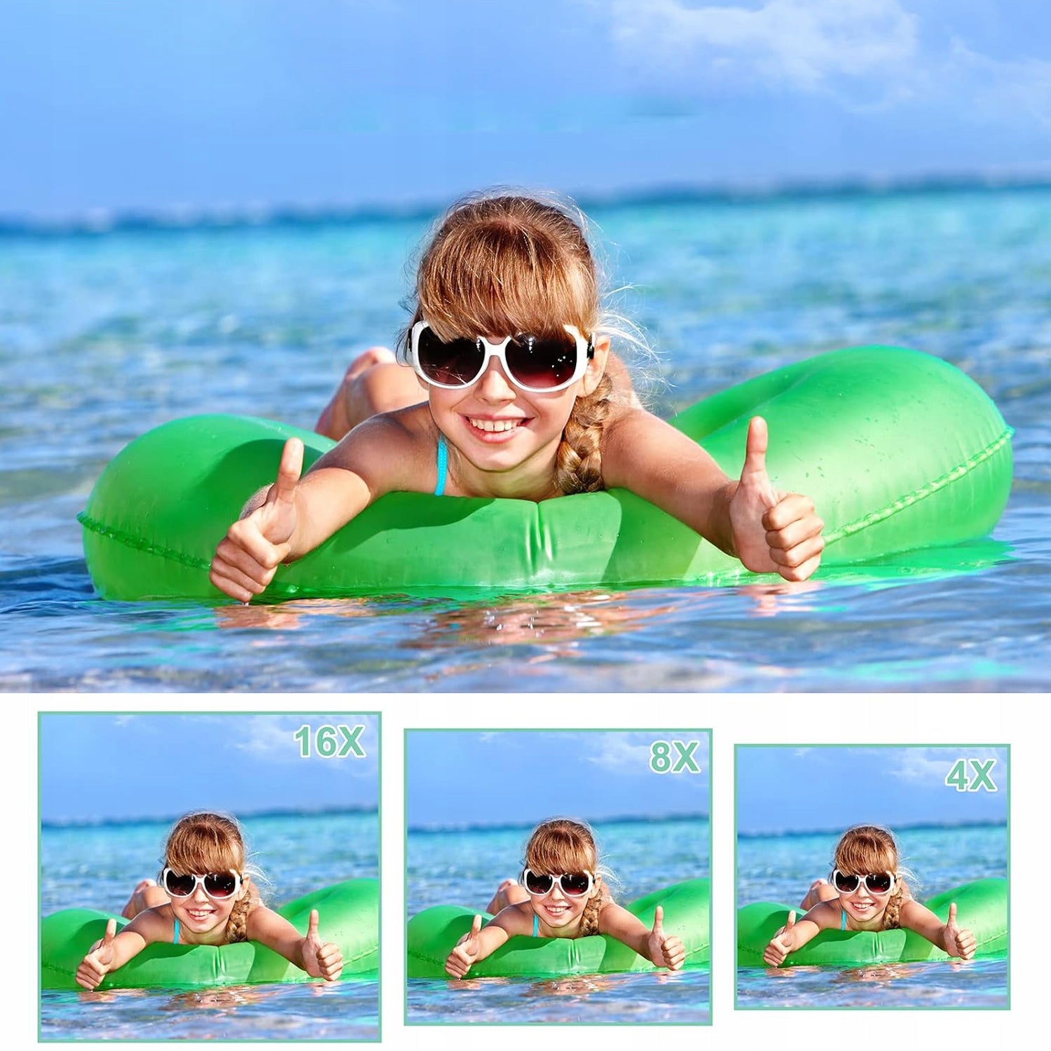 44MP 1080P DIGITAL CAMERA WITH 16X ZOOM STABILIZATION AUTOFOCUS SCREEN 2,4INCH Brand no brand