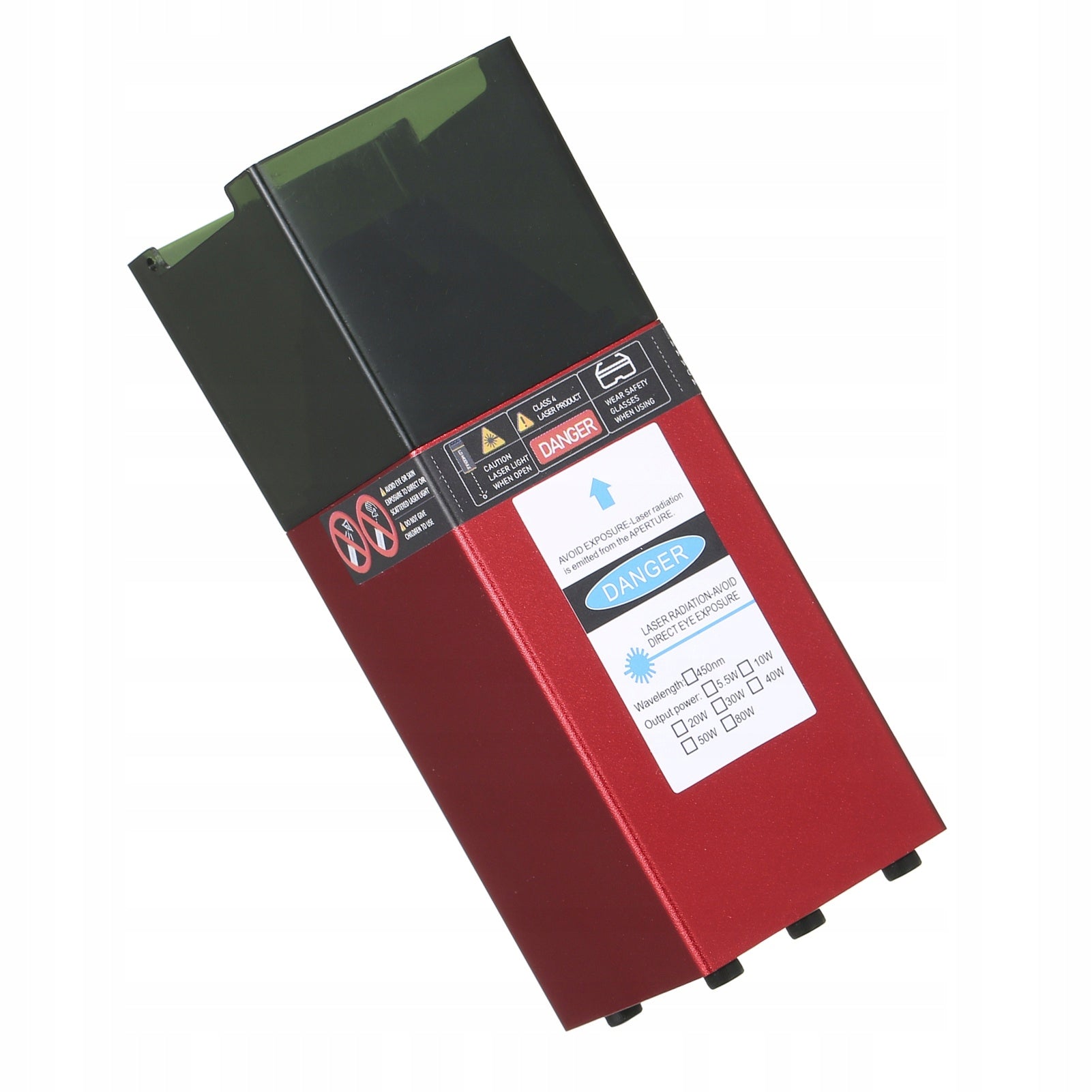 450nm 80W Laser Module Fixed Length Laser Engraving E7