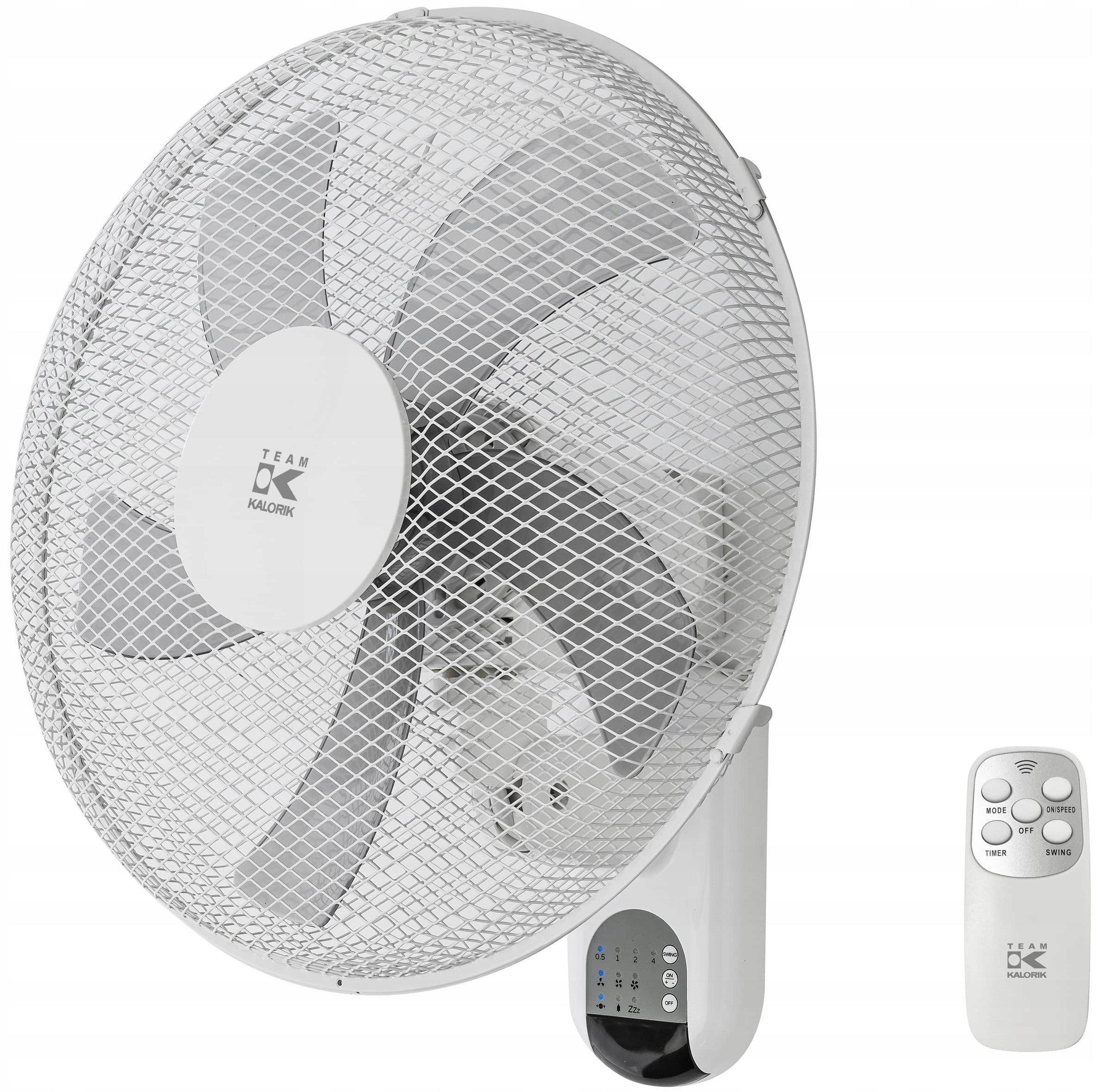 45W WALL FAN WITH REMOTE CONTROL OSCILLATION TIMER OFFICE WINDMILL Packaging status original