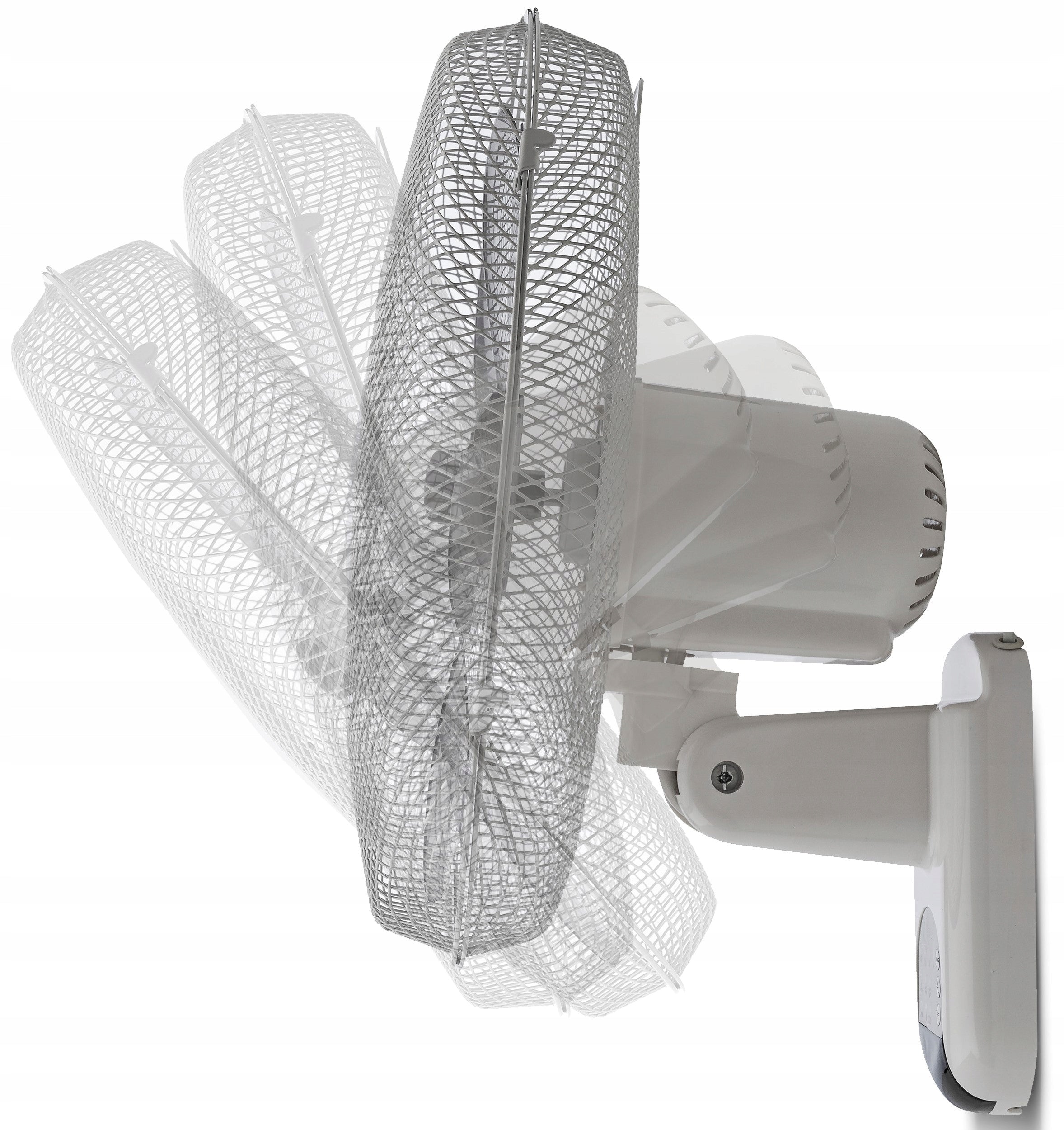 45W WALL FAN WITH REMOTE CONTROL OSCILLATION TIMER WINDMILL FOR HOME OFFICE Brand Kalorik