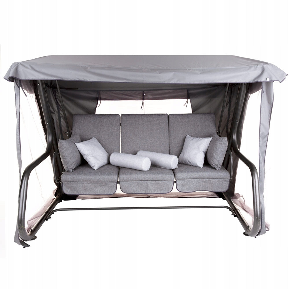 461836 GARDEN SWING WITH MOSQUITO NET PATIO VENEZIA LUX