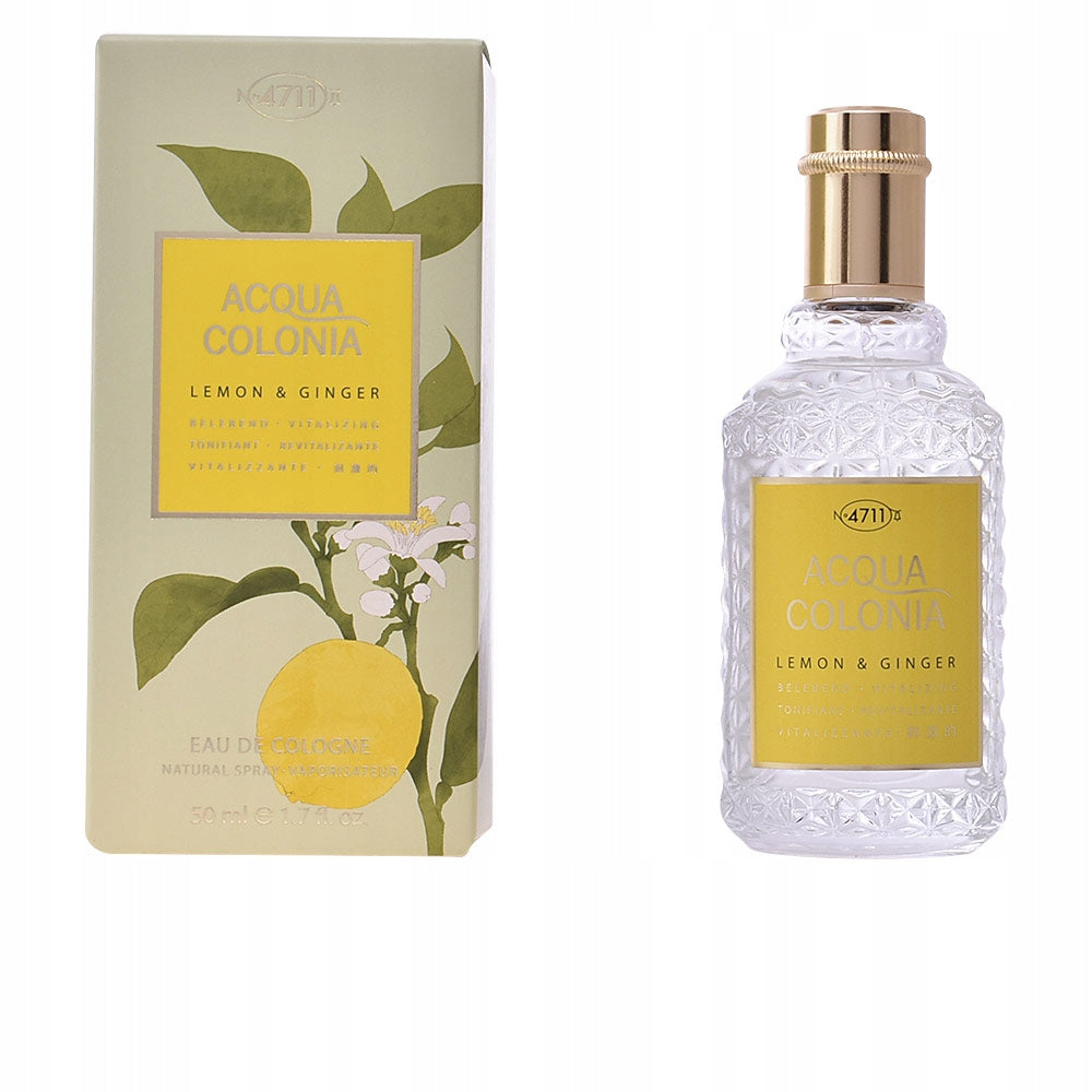 4711 Acqua Colonia Lemon & Ginger unisex cologne 50 ml Customs tariff code 33030090