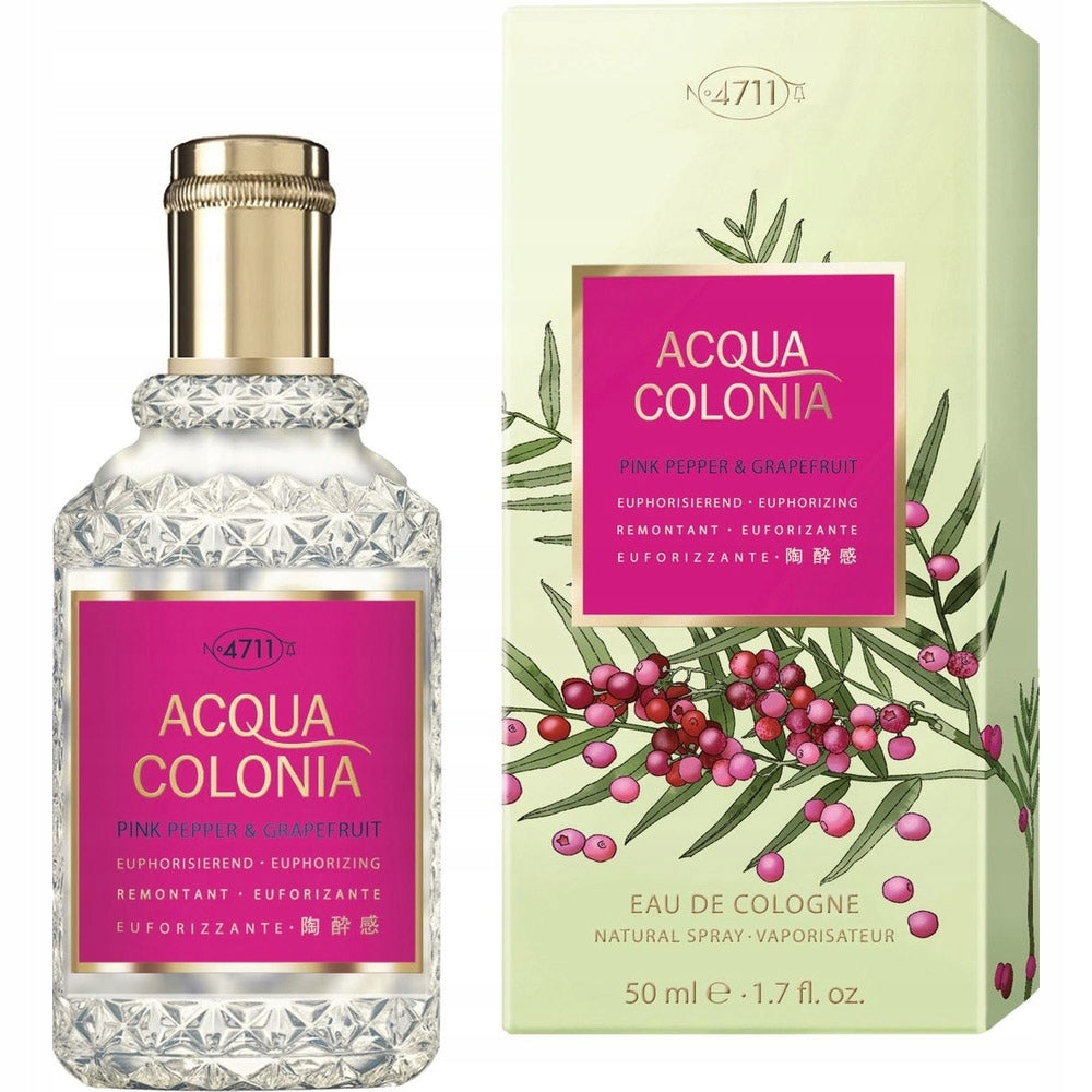 4711 Acqua Colonia Pink Pepper & Grapefruit Eau de Cologne (EDC) 50ml Brand 4711