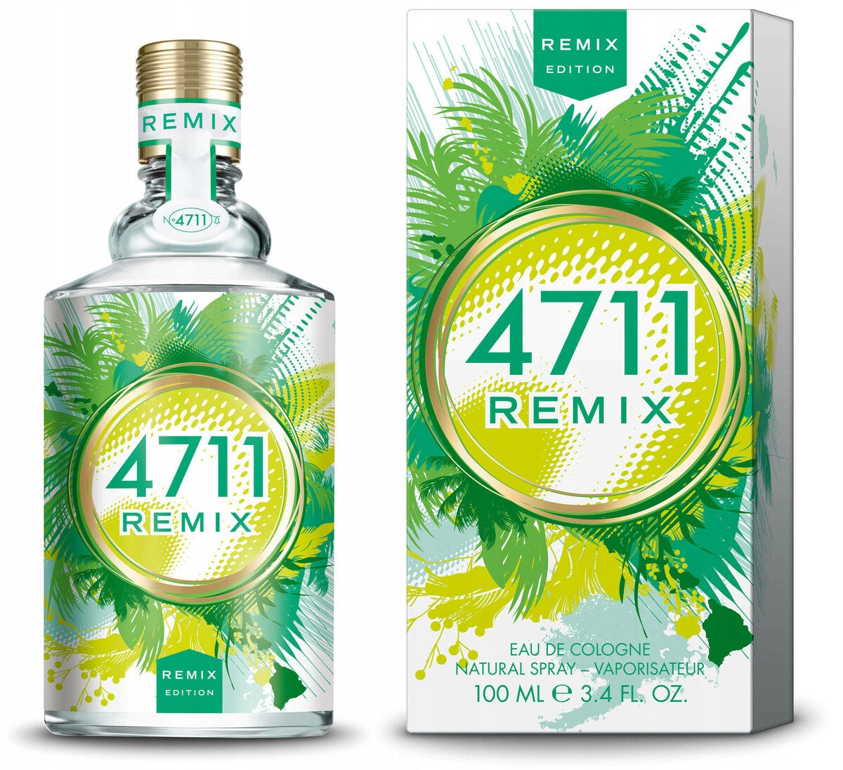 4711 Remix Green Oasis Unisex Eau de Cologne 100ml