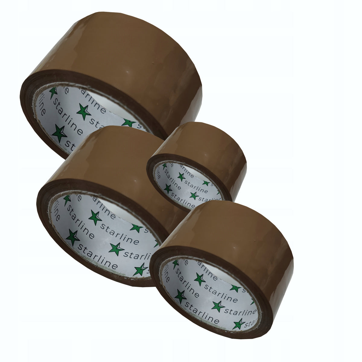 48/66 BROWN STRONG ECO SOLVENT ADHESIVE TAPE STRONG Brand Starpak
