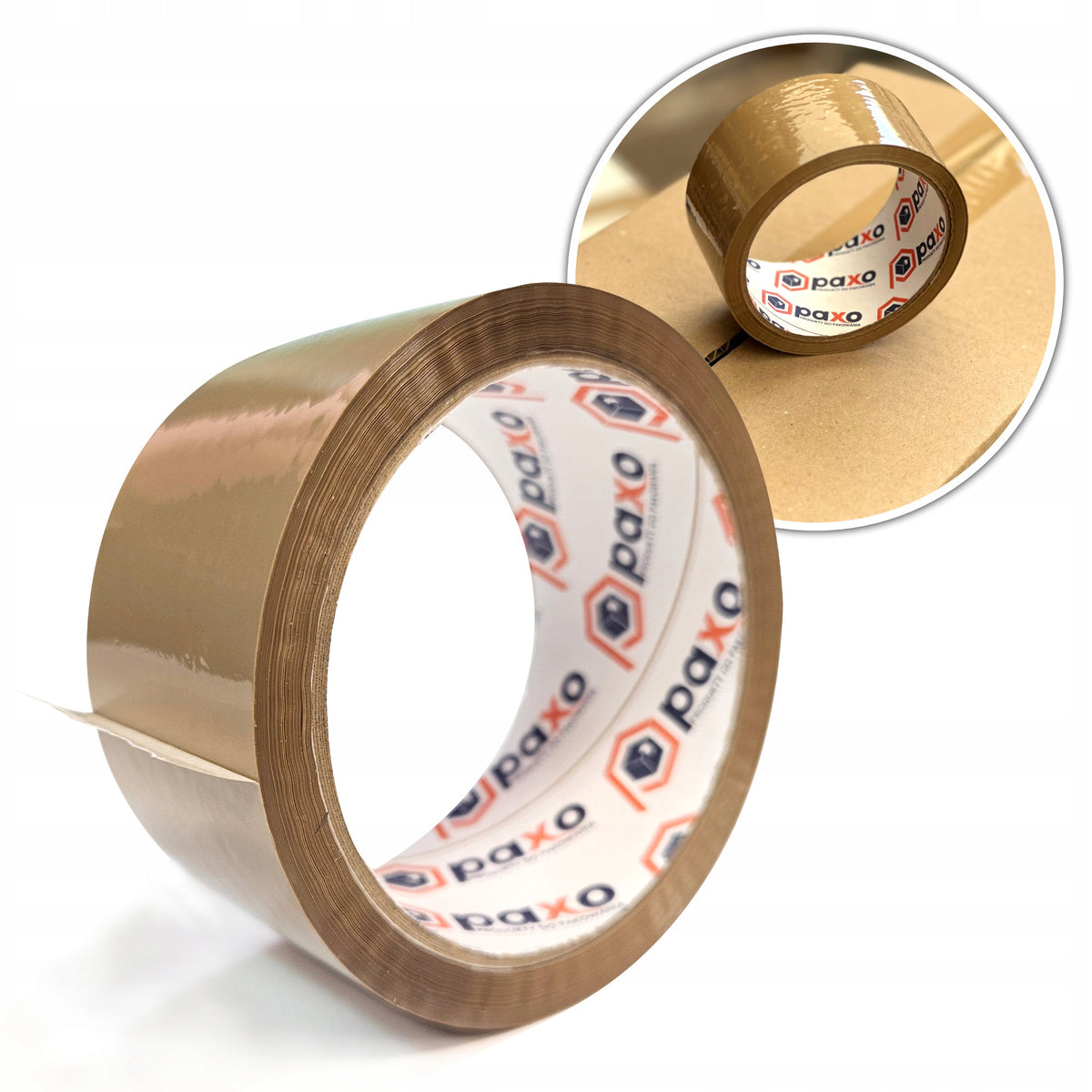 48/66y ACRYLIC ADHESIVE BROWN PACKAGING TAPE
