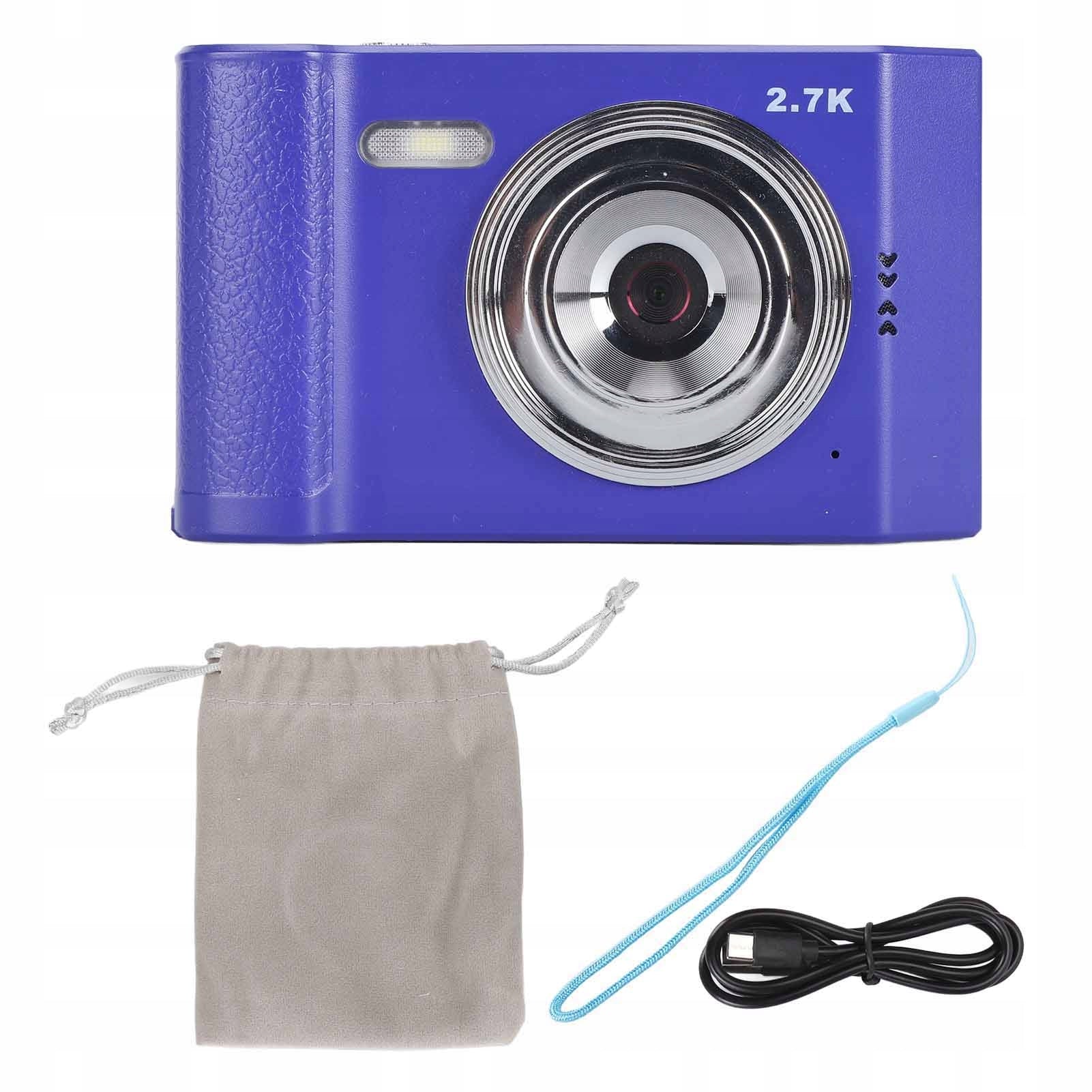 48 MP 2,7 K HD Digital Camera with 8x Zoom Compact 56 Brand no brand