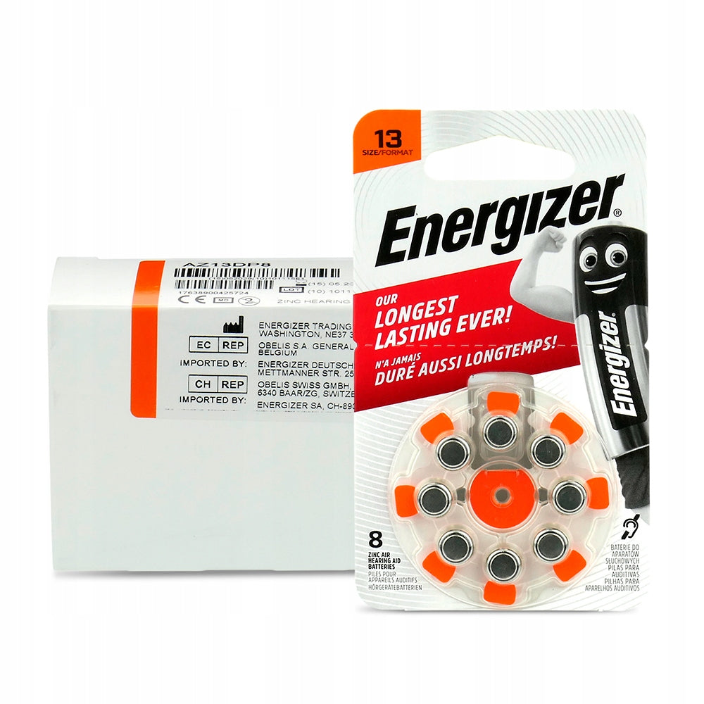 48 x HEARING BATTERIES 13 PR48 ENERGIZER POWERFUL