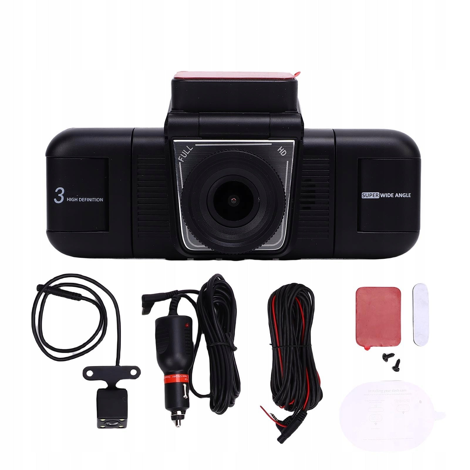 480p 4 -can dashboard front rear left recorder 43