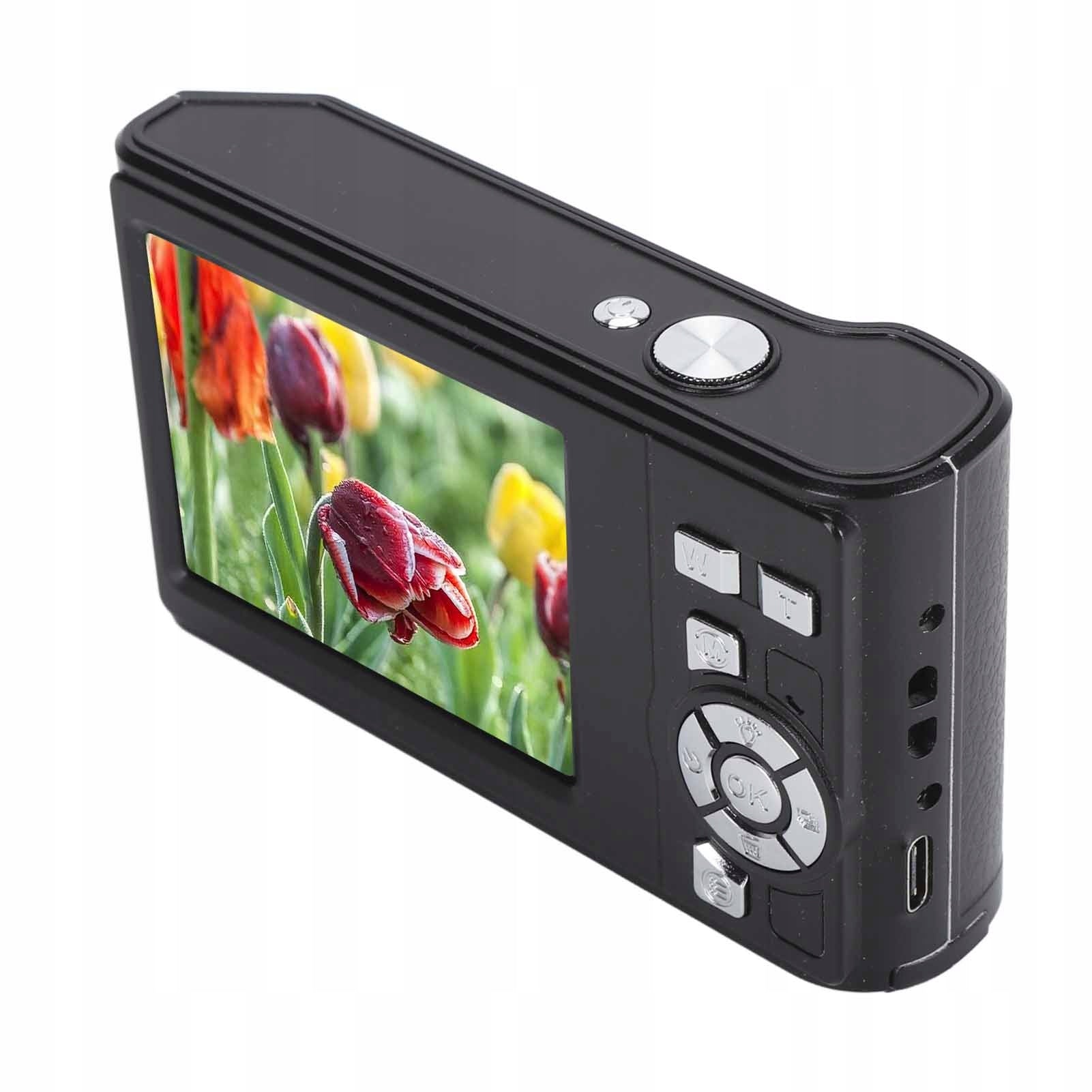 48MP 2,7k HD 8x Zoom Compact 2,8 Digital Camera - Inch IPS BP