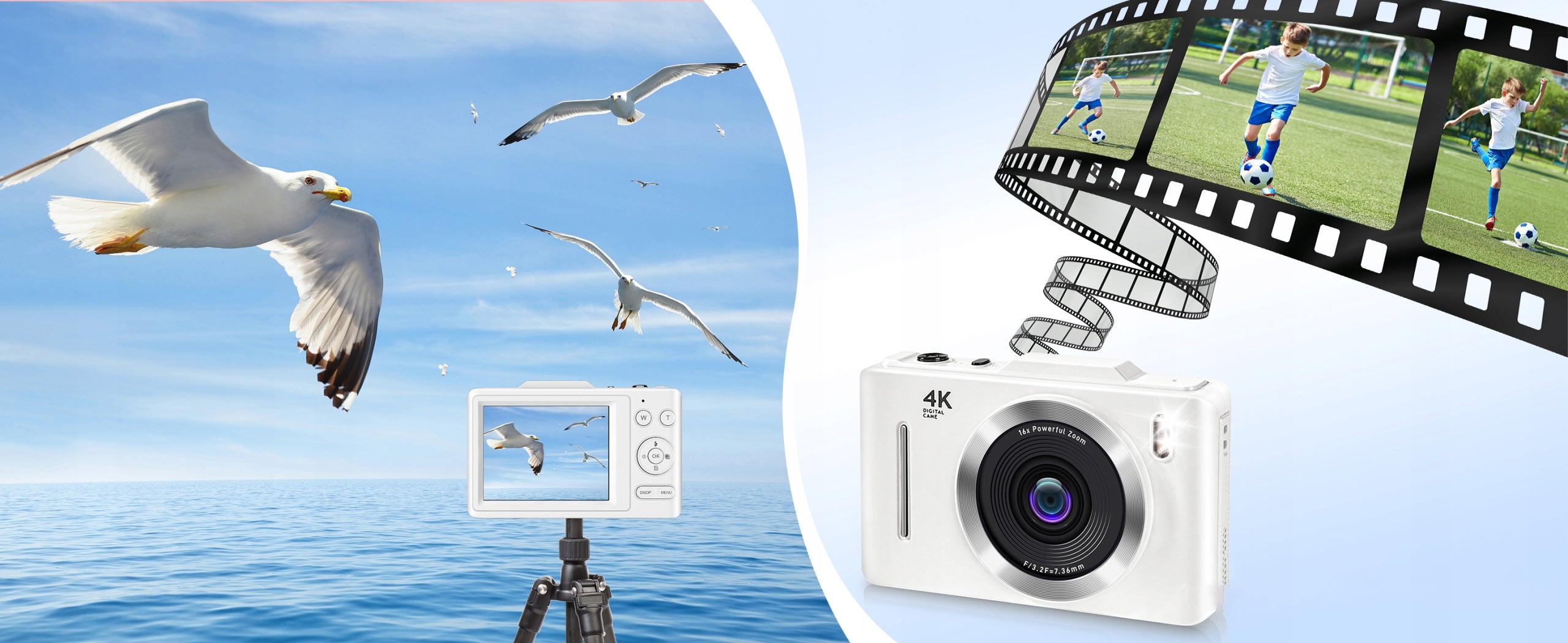48MP 4K 16X DIGITAL CAMERA COMPACT STABILIZATION FOR KIDS AND TRAVEL Brand no brand