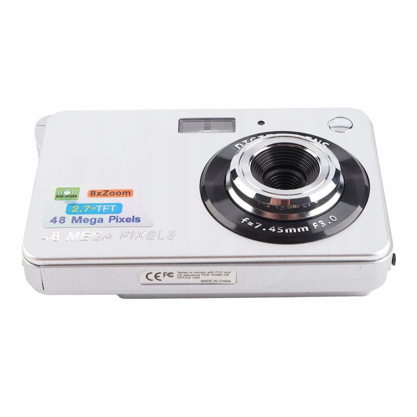 48MP HD 2,7 Teen Digital Camera - Inch TFT Screen 8x Zoom 5E