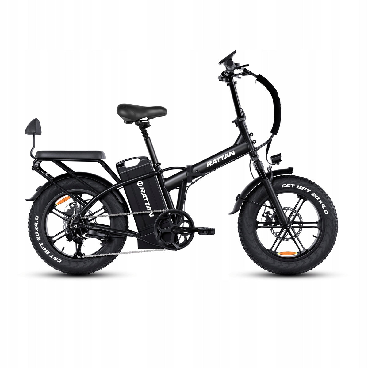 48V 40.5AHElectric vehicle Rattan 1800W 52KM/H 200HP Hydraulic brakes Manufacturer code Rattan LM Ultra black-VeloVolt
