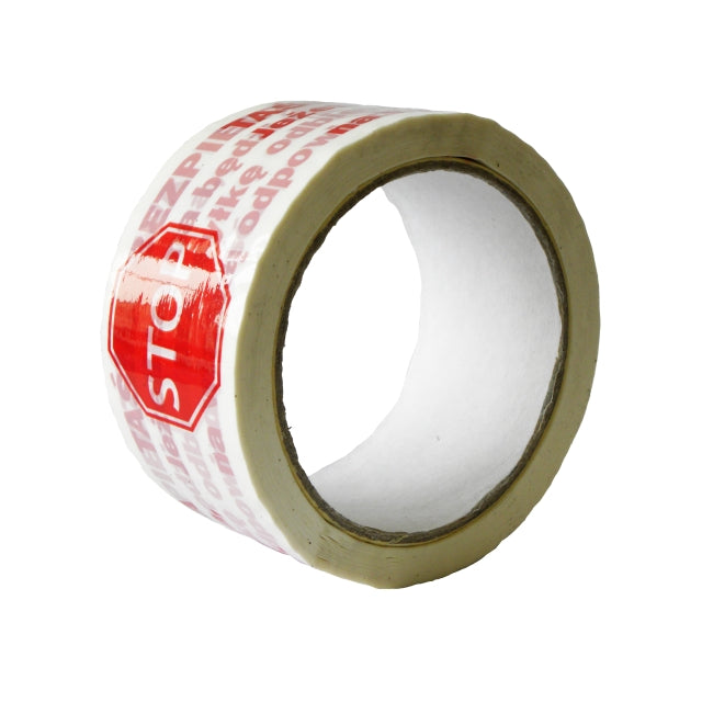 48X40 PRINTED ADHESIVE TAPE WARNING TAPE SAFETY TAPE STOP