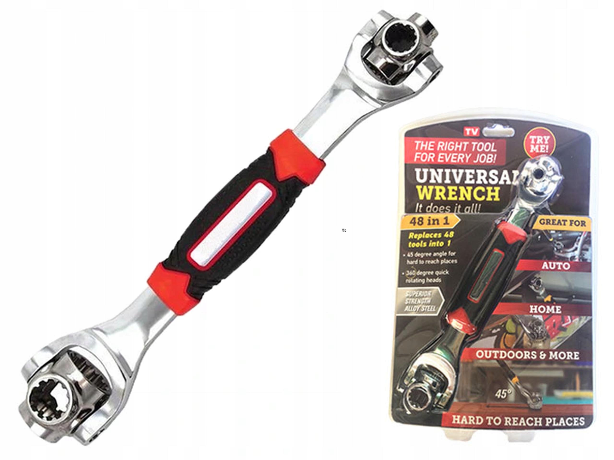 48in1 Wrench Tool Set Universal Multifunction Wrench from 8 to 19MM
