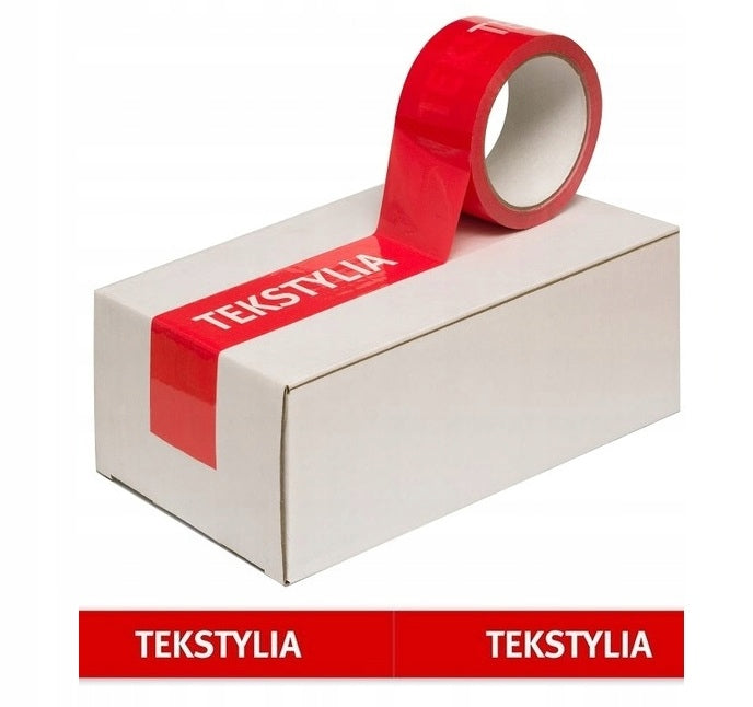48mm 60m PACKING TAPE WITH TEXTILE PRINTING Width 48 mm