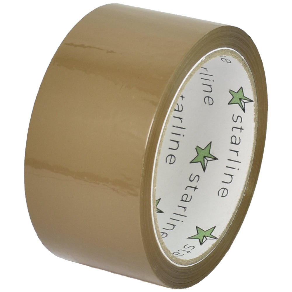 48x60 Packing Tape StarLine Strong Brown Synthetic Rubber