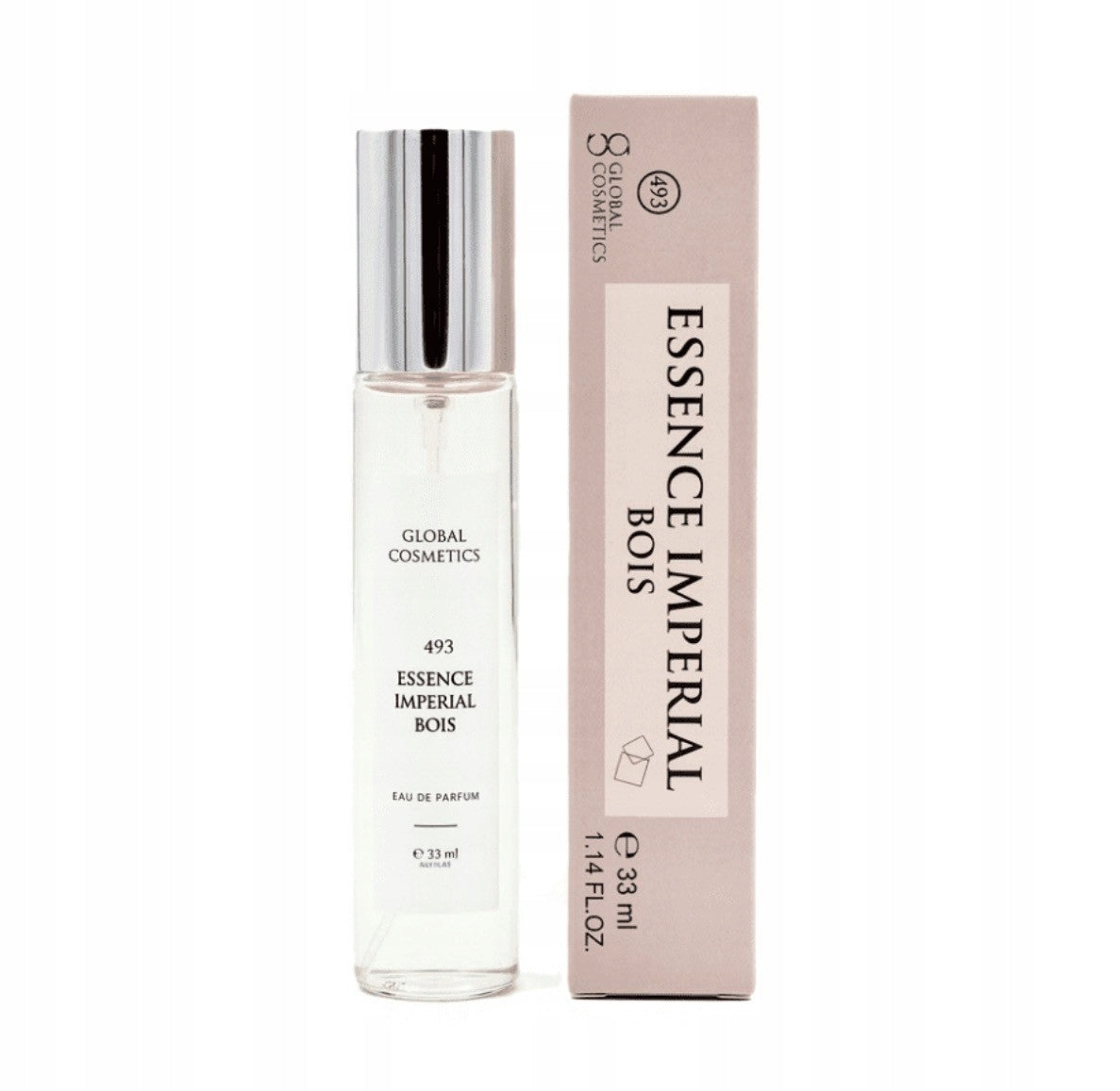 493 ESSENCE IMPERIAL BOIS 33ml UNISEX PERFUME DURABLE wood luxury new Brand Global Cosmetics