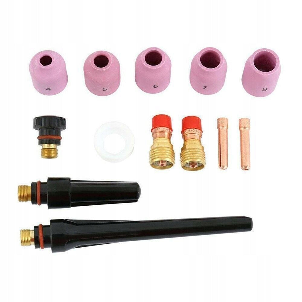 49X TIG Starter Kit Akcesoria Lens Nozzle WP17/18/26-GAS LENS Product weight with unit packaging 0.36 kg