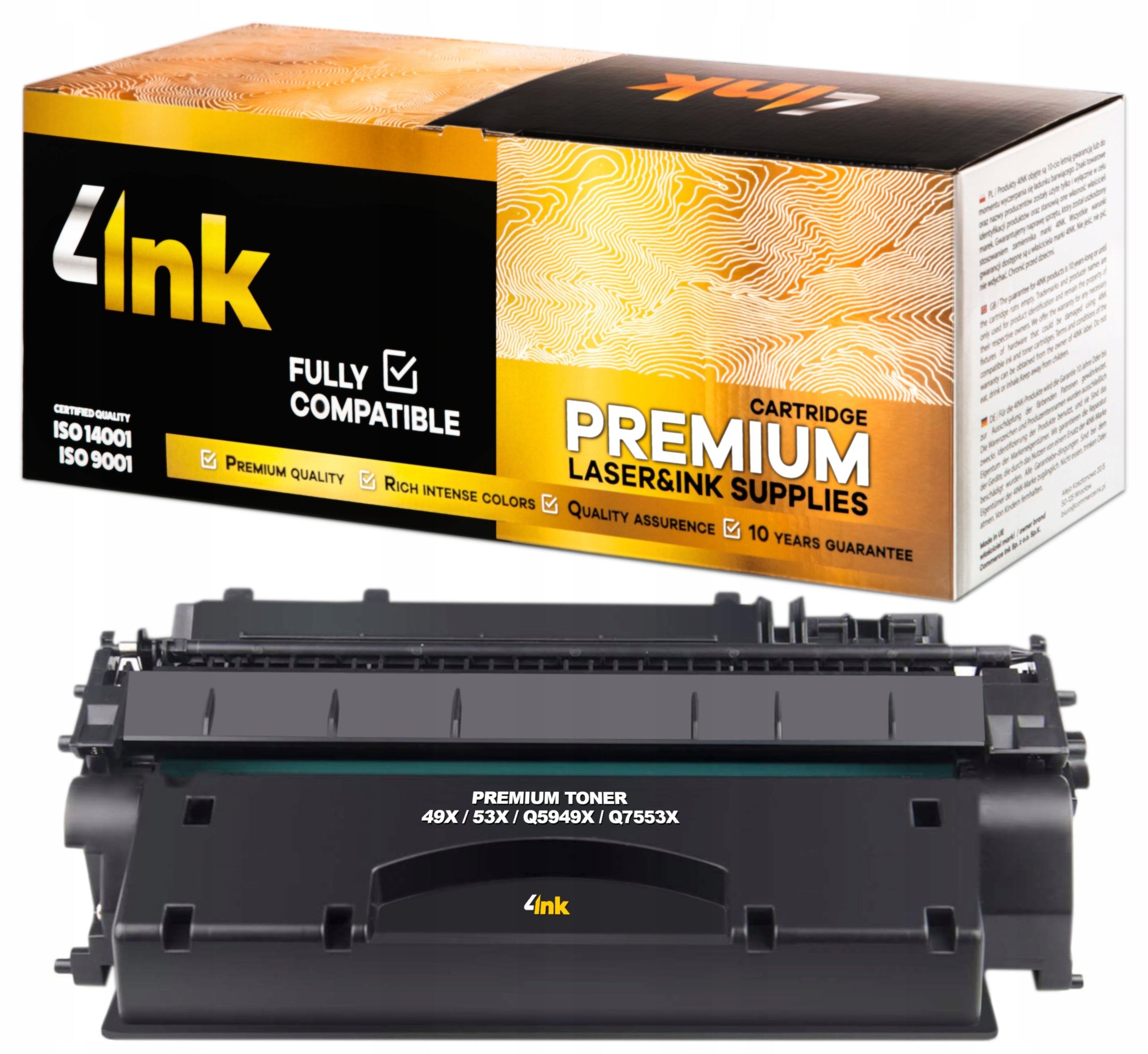 49X TONER CARTRIDGE FOR HP LASERJET 1320 1320n 1320nw 1320tn 3390