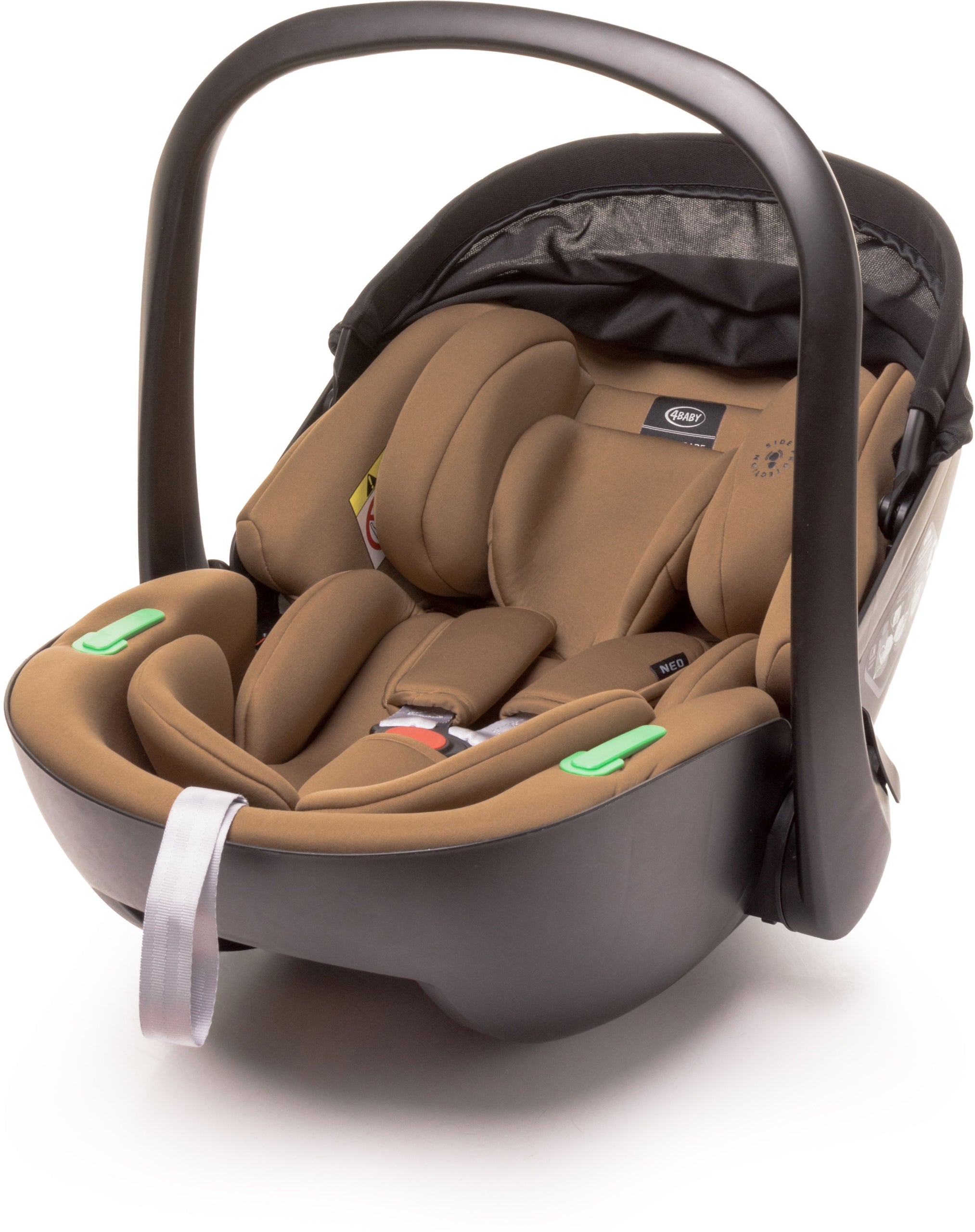 4B4BY Car seat NEO 40-87cm CARRIER FROM BIRTH 0-13kg RWF Manufacturer code NEO MOKKA
