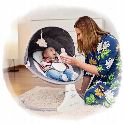 4BABY CHUNCHER Swing rocker ROCK RELAX USB port Brand 4baby