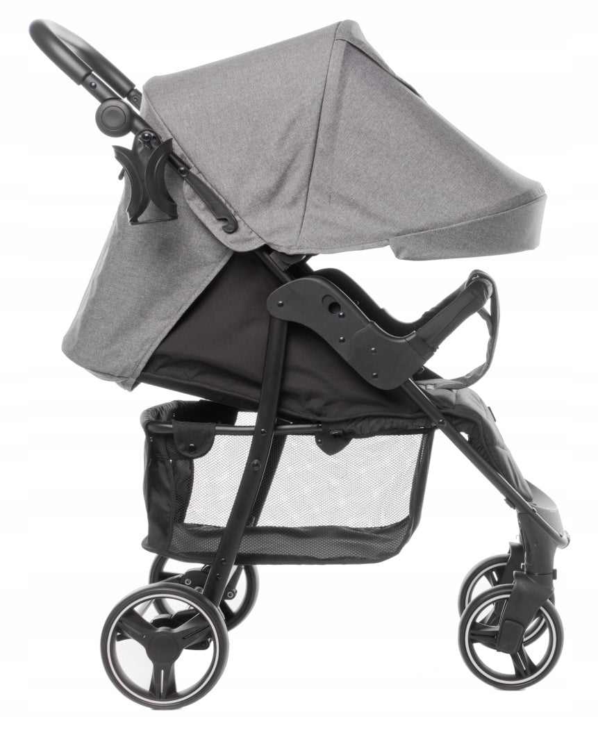 Universal-Kinderwagen Rapid XXIII, Melange Grey 