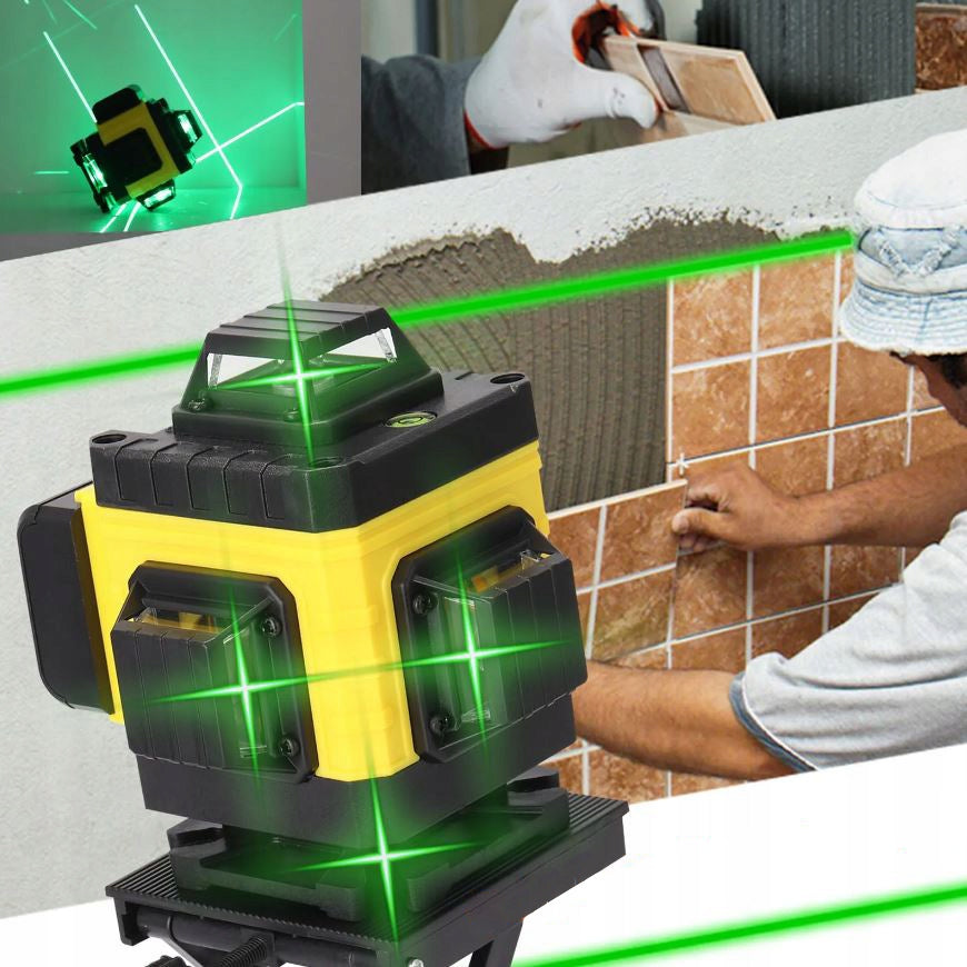 4D 16 LINE 360 SELF LEVELING CROSS LASER LEVEL + STAND Brand no brand