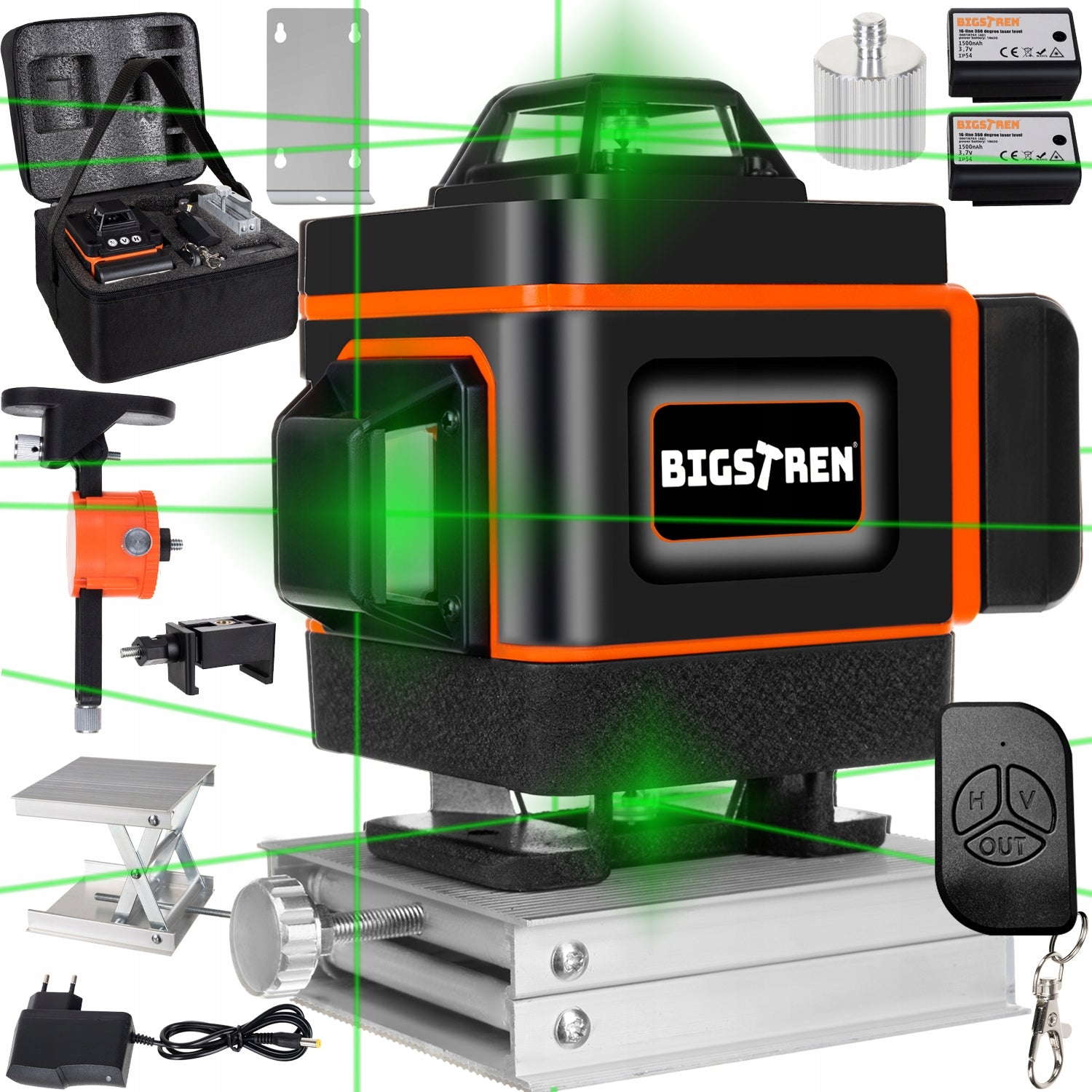 4D 360° SELF LEVELING PLANE LASER LEVEL