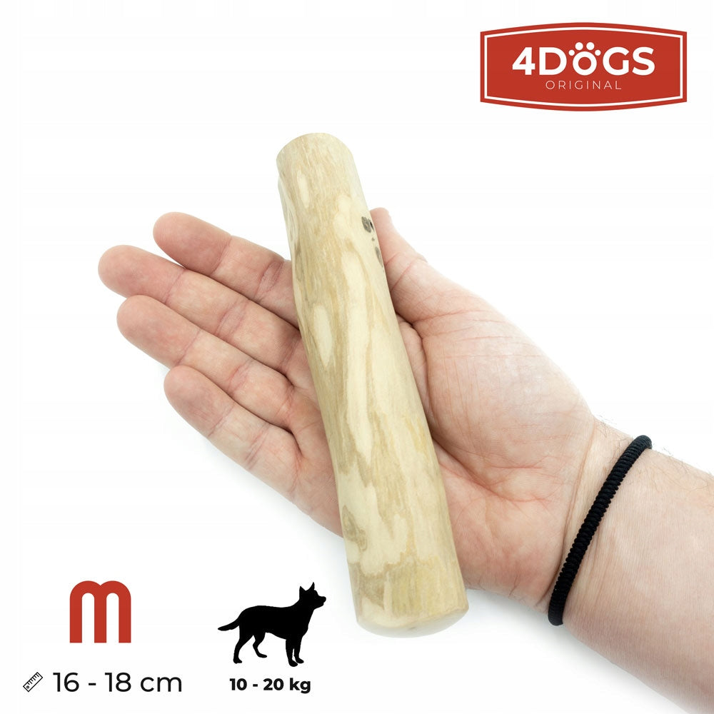 4DOGS Coffee Stick Wooden Dog Teether with Coffee Tree M Packaging status original