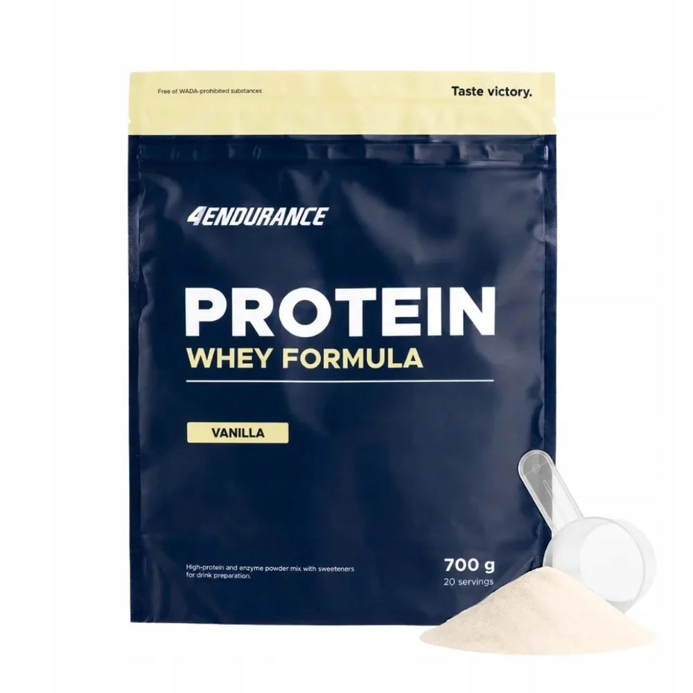 4ENDURANCE PROTEIN WHEY FORMULA 700G VANILLA PROTEIN SUPPLEMENT Packaging status original