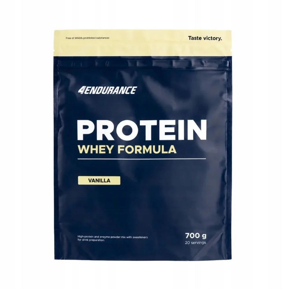 4ENDURANCE PROTEIN WHEY FORMULA 700G VANILLA PROTEIN SUPPLEMENT
