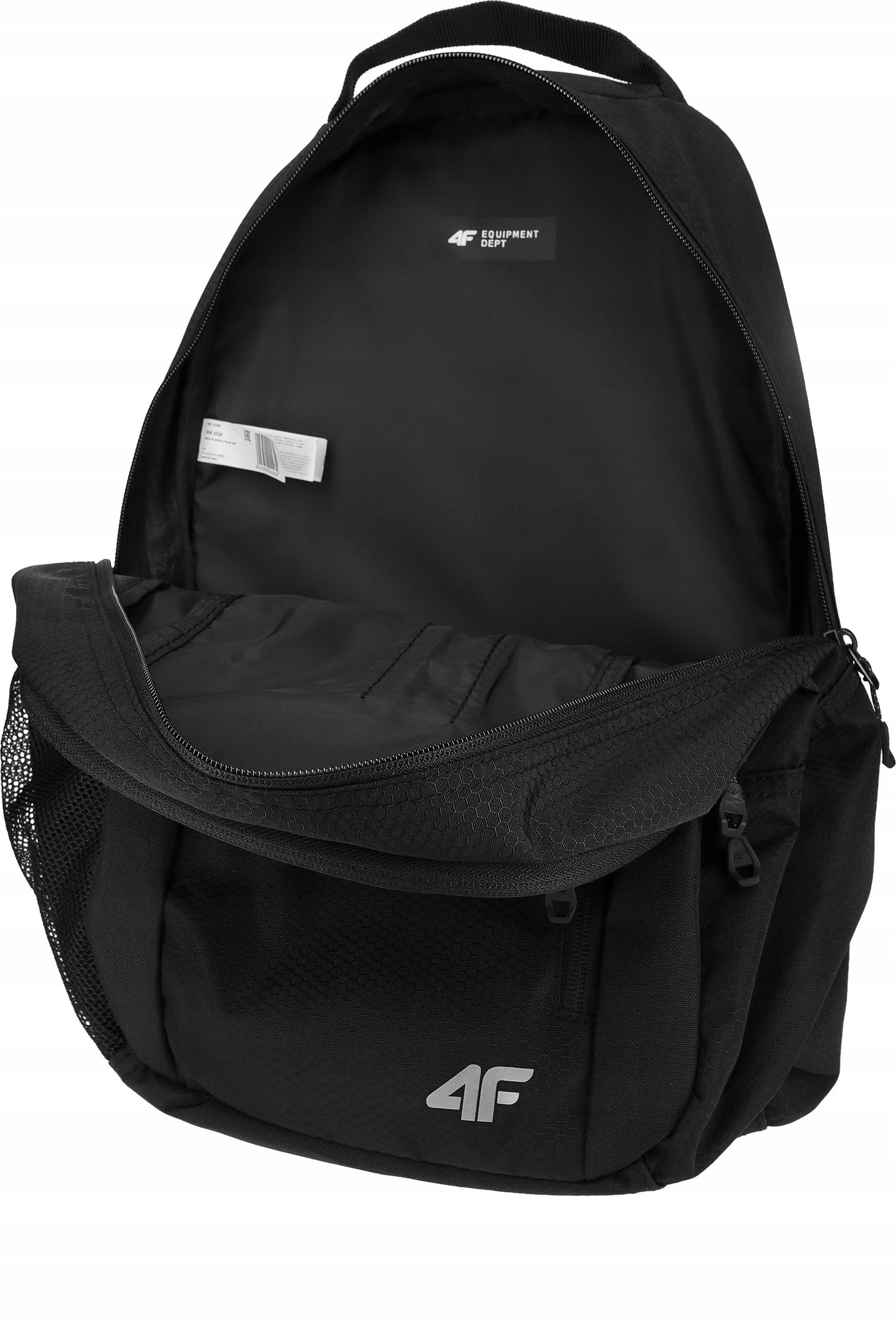 4F CITY BACKPACK PCU003B 21s BLACK - 20 L EAN (GTIN) 5903609442934