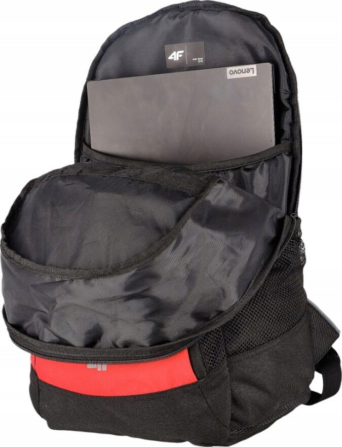 4F CITY BACKPACK PCU005B LAPTOP POCKET RED- 23L EAN (GTIN) 5903609919771