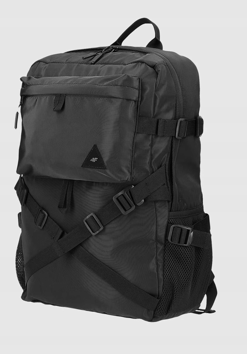 4F CONVENIENT CITY BACKPACK LAPTOP POCKET BLACK Brand 4F