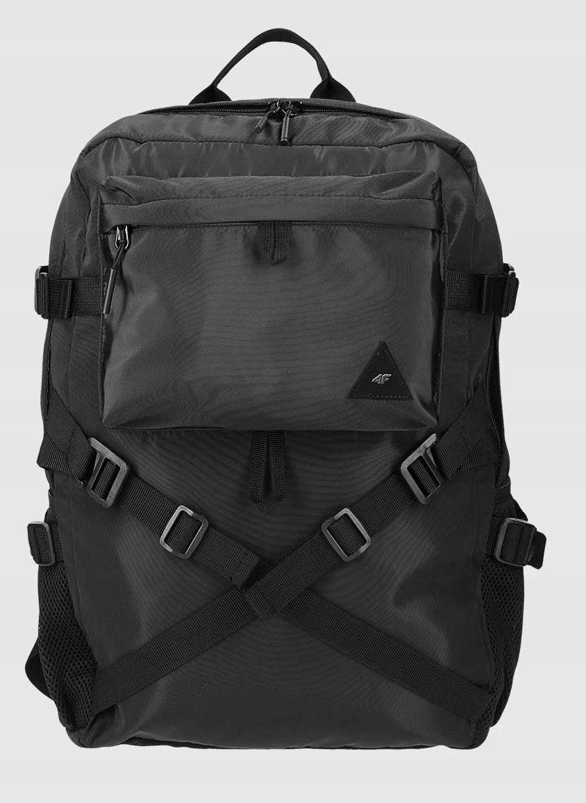 4F CONVENIENT CITY BACKPACK LAPTOP POCKET BLACK