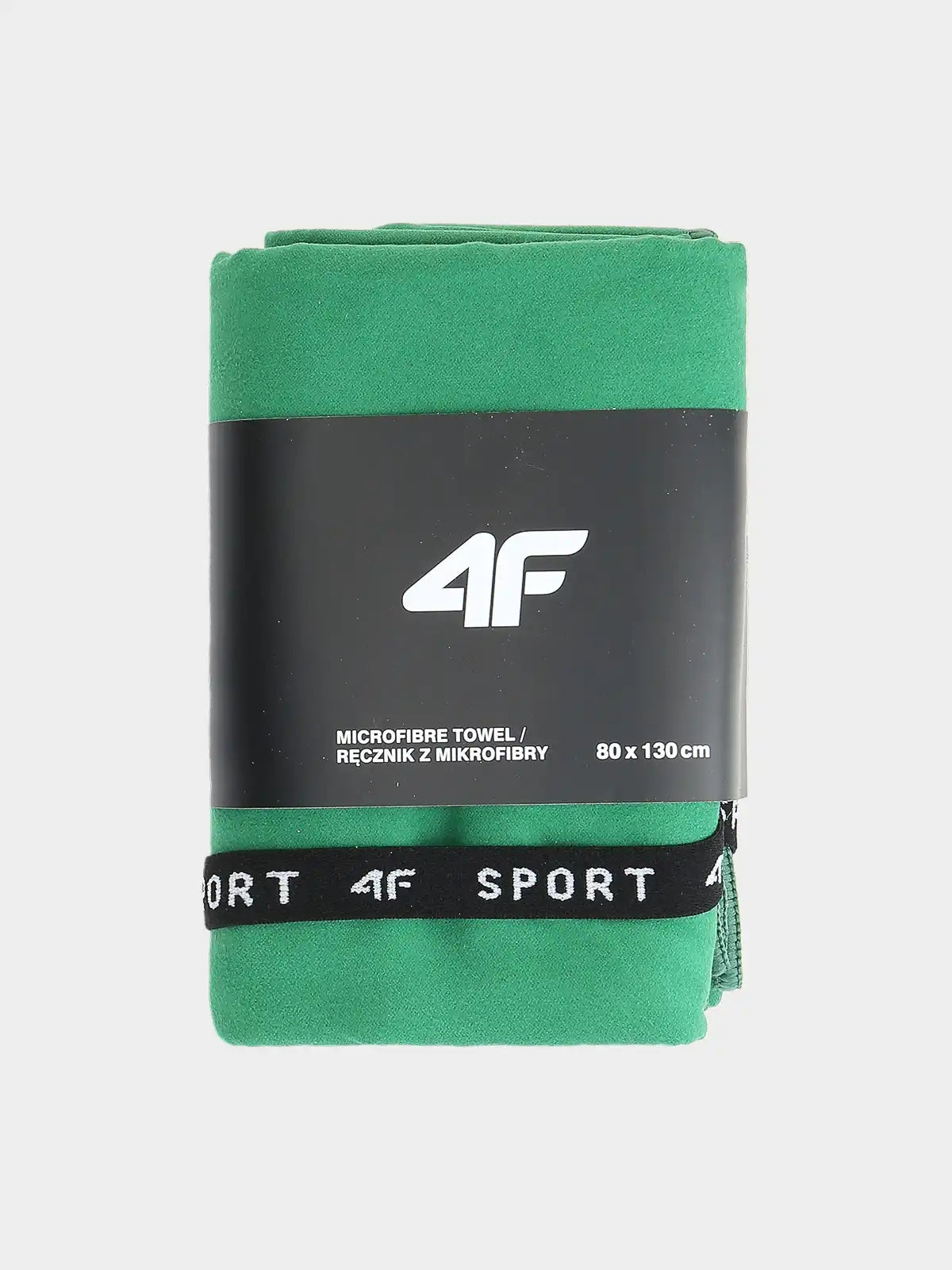 4F QUICK-DRYING TOWEL SPORTS BEACH BATH GREEN 130x80 RECU001b