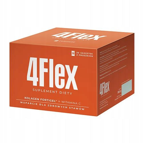 4Flex collagen, vitamin C, joints bones, muscles, 30 sachets