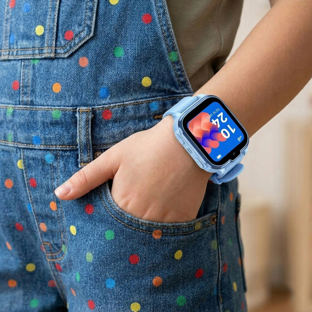 4G Children's SMARTWATCH Locator SIM Talk Camera - For School Packaging status original