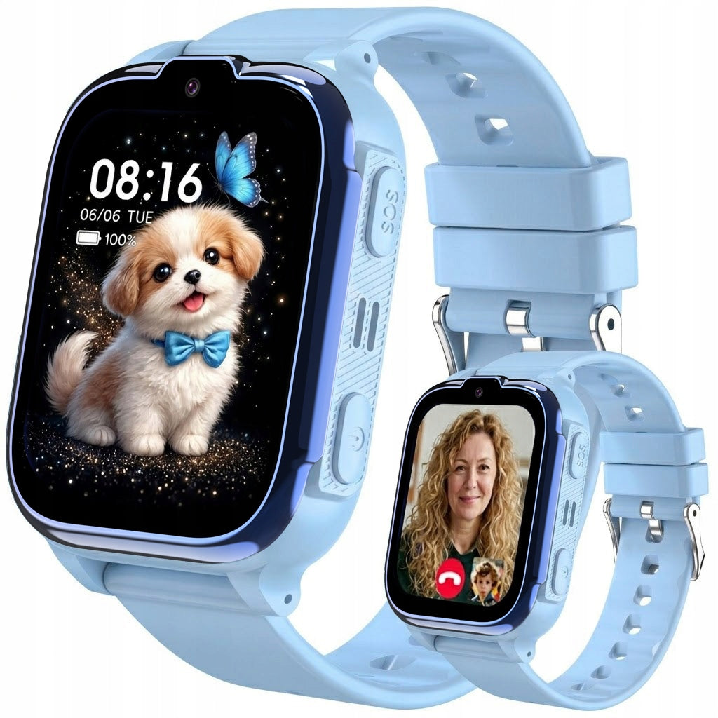 4G Children's SMARTWATCH Locator SIM Talk Camera - For School